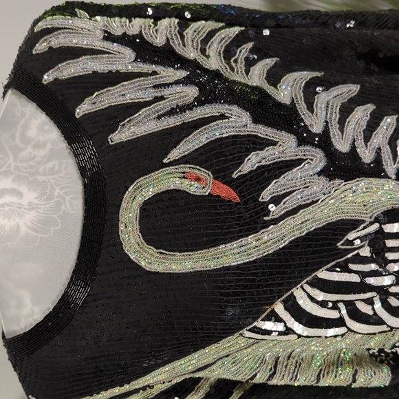 Stunning Silk Dolman  Sleeve Top  Sz M - Picture 2 of 5